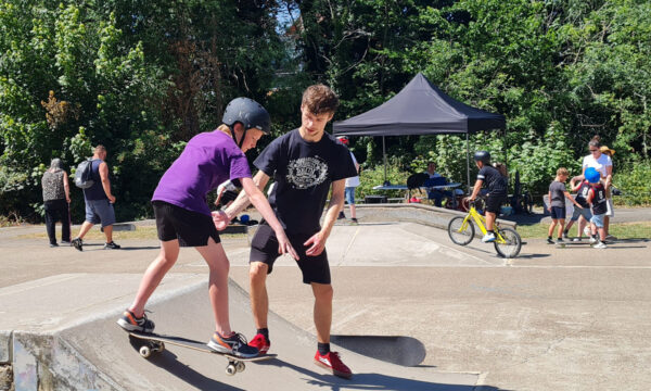 skateboarders
