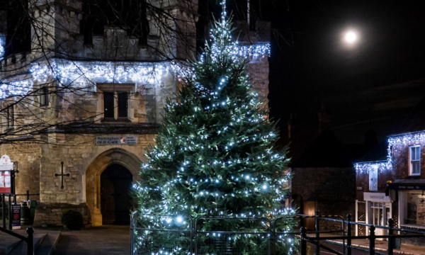 Chrismas lights switch on