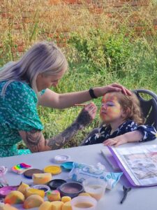 face painting