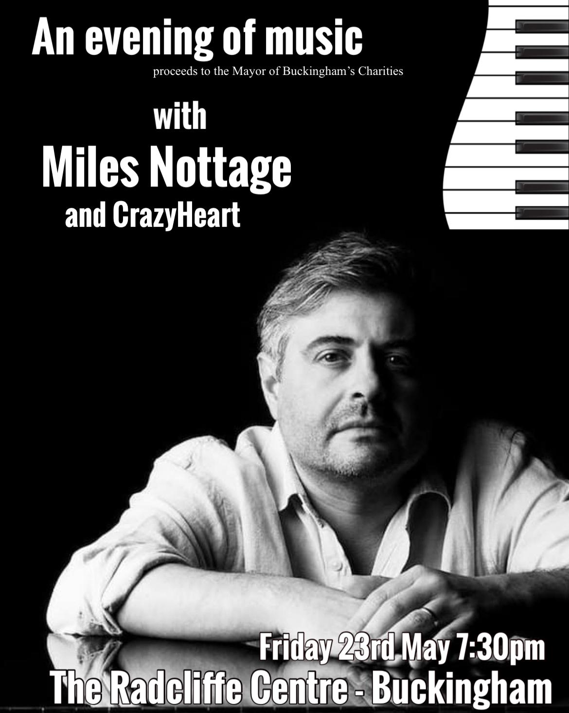 An Evening Of Music With Miles Nottage CrazyHeart Buckingham Town An Evening Of Music With Miles Nottage CrazyHeart Buckingham Town